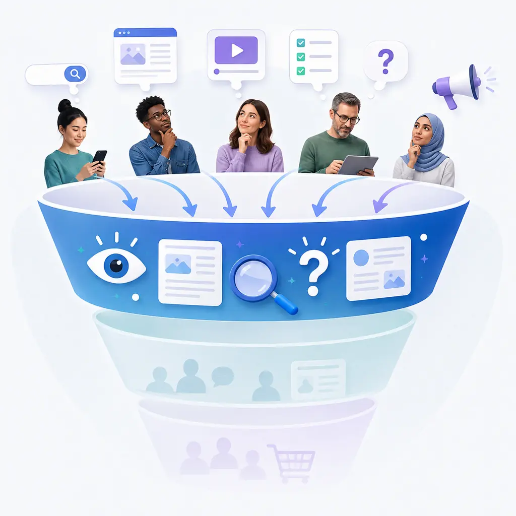 funnel üst huni tanımı